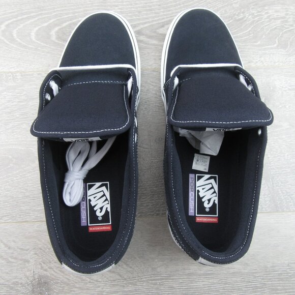 Vans Skate Chukka Low Shoe Dark Navy Blue Mens Size 11 NEW - Picture 9 of 15